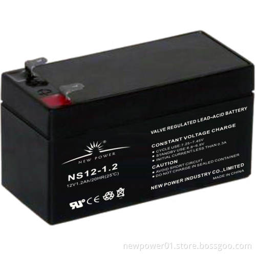 CE, UL Approved Lead Acid Battery AGM/Gel Battery (NS12-1.2)
